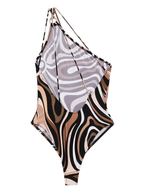 PUCCI one-shoulder swimsuit - Black - zdjęcie produktu nr 2