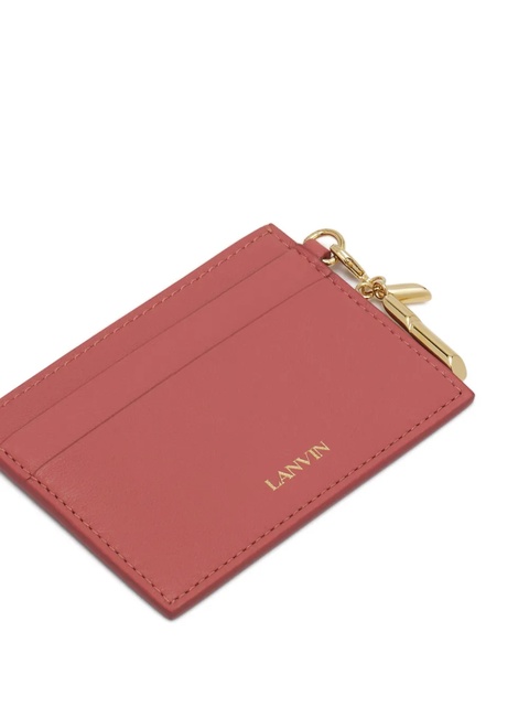 Lanvin leather cardholder - Red - zdjęcie produktu nr 1