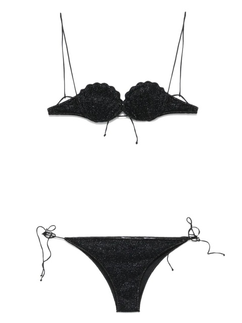 Oséree Lumière Shell bikini set - Black - zdjęcie produktu nr 1