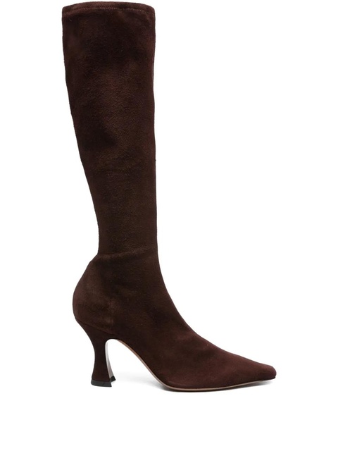 NEOUS 80mm knee-high suede boots - Brown - zdjęcie produktu nr 2