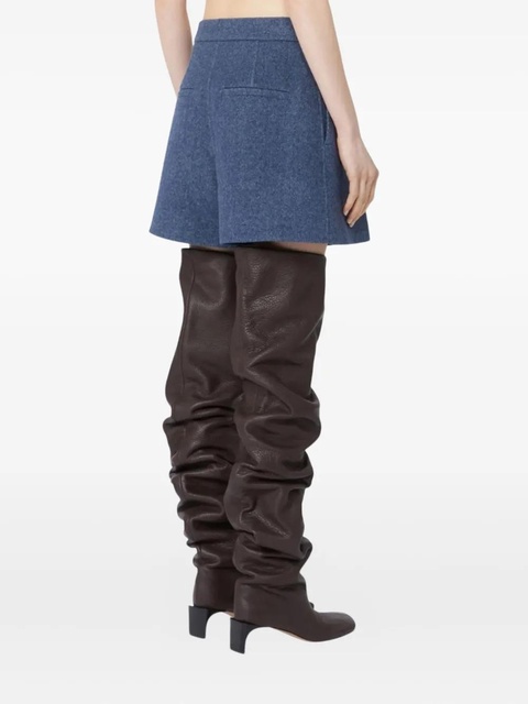 Sportmax runway wool shorts - Blue - zdjęcie produktu nr 2
