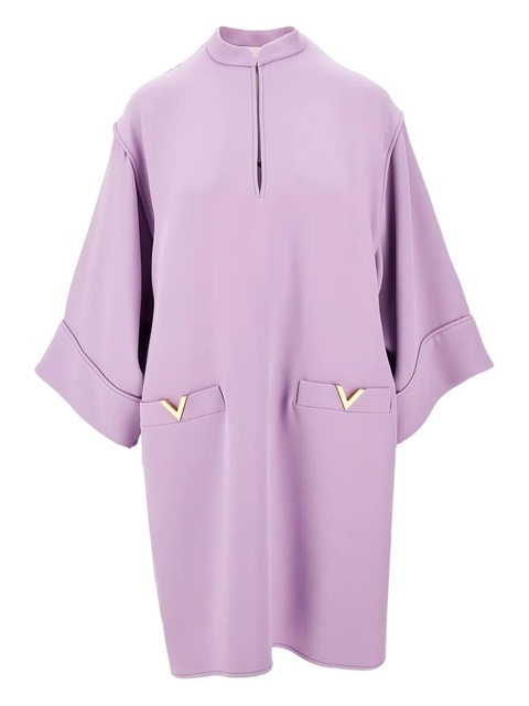 Valentino Garavani cady blouse - Purple - zdjęcie produktu nr 1