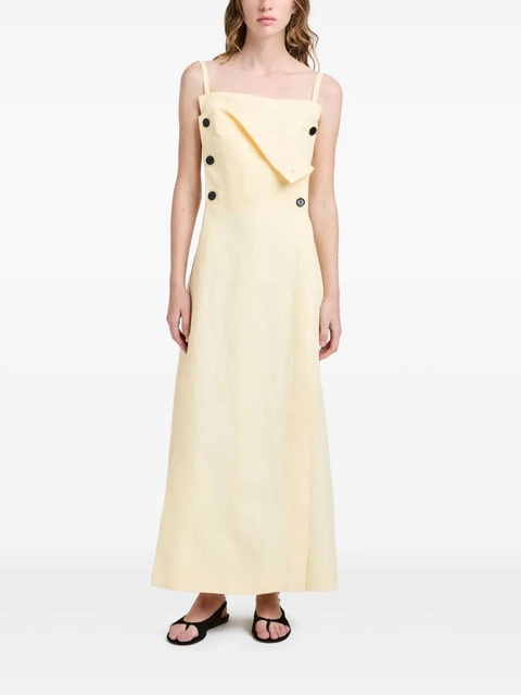 Proenza Schouler Candice maxi dress - Yellow - zdjęcie produktu nr 2