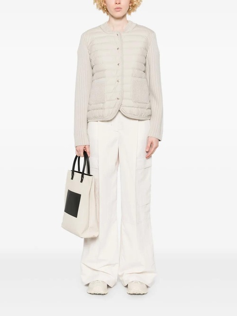 Moncler padded-panel jacket - Neutrals - zdjęcie produktu nr 2