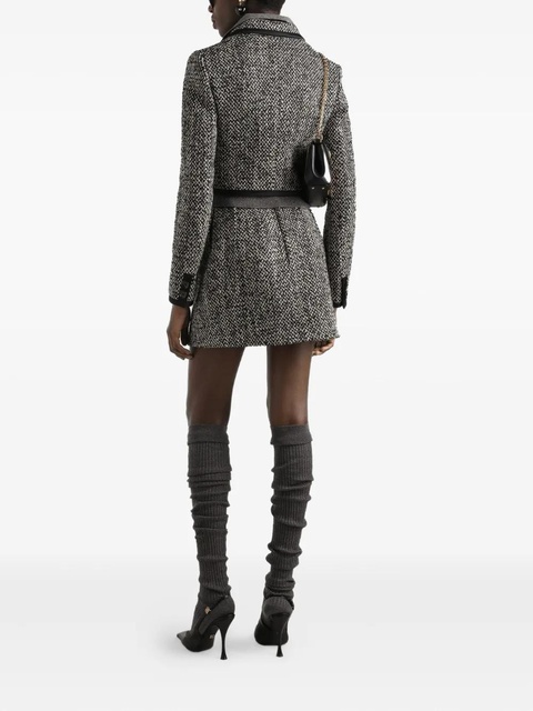 Dolce & Gabbana tweed mini skirt - Black - zdjęcie produktu nr 2