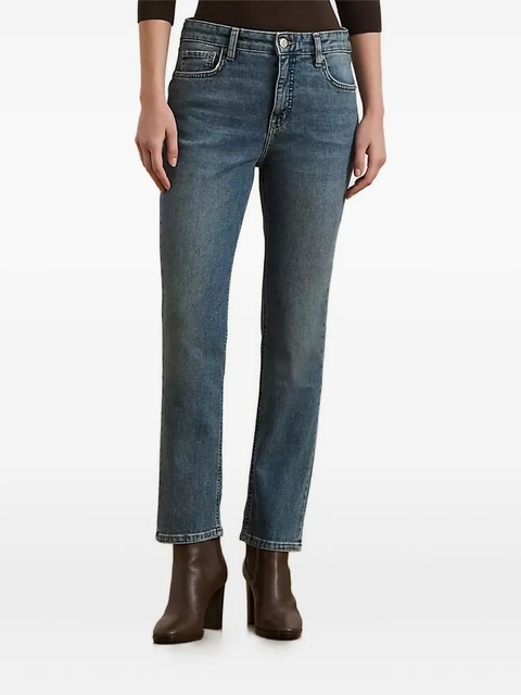 Lauren Ralph Lauren cotton trousers - Blue - zdjęcie produktu nr 1
