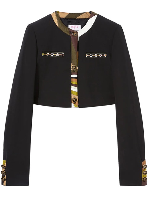 PUCCI Vivara-print jacket - Black - zdjęcie produktu nr 1