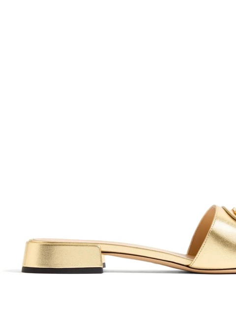 Valentino Garavani 20mm VLogo Signature slides - Gold - zdjęcie produktu nr 2