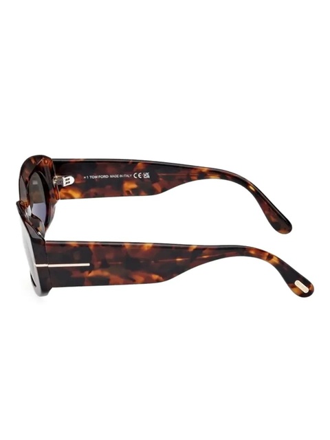 TOM FORD Eyewear Cielle oval-frame sunglasses - Brown - zdjęcie produktu nr 2