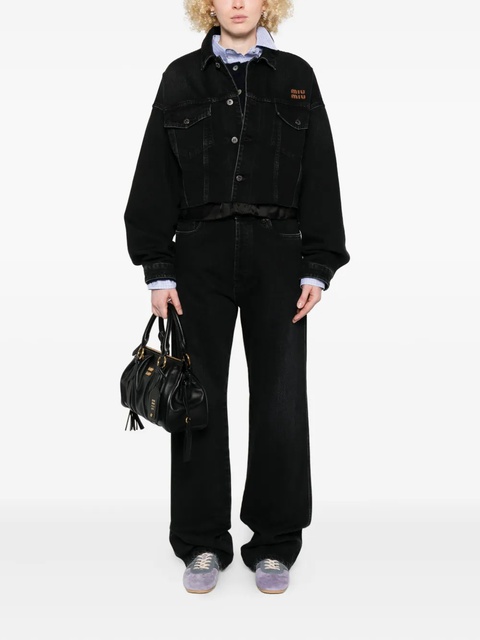 Miu Miu five-pocket jeans - Black - zdjęcie produktu nr 2