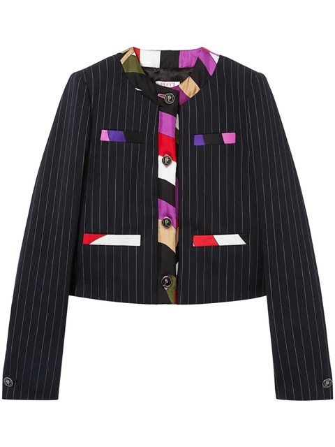 PUCCI Iride-print jacket - Black - zdjęcie produktu nr 1