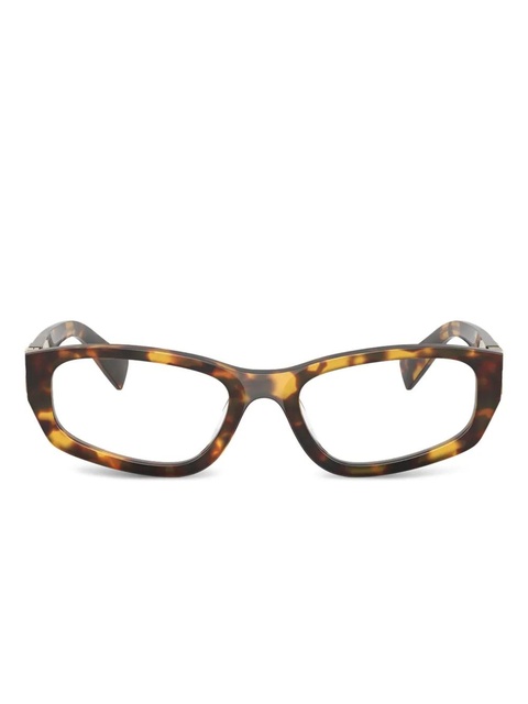 Miu Miu Eyewear tortoiseshell-pattern glasses - Brown - zdjęcie produktu nr 1