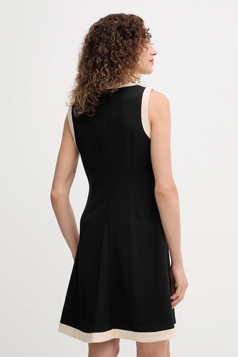 Dkny sukienka kolor czarny mini rozkloszowana DD4D1955 - zdjęcie produktu nr 2