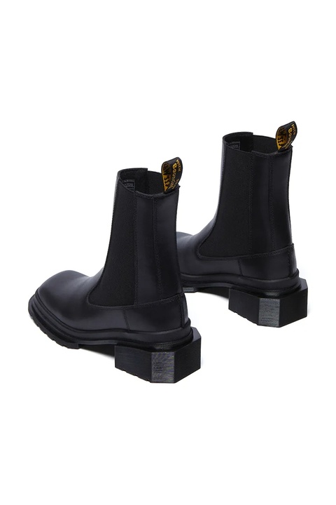 Dr. Martens botki skórzane Maybole Chelsea damskie kolor czarny na słupku DM32069001 - zdjęcie produktu nr 2