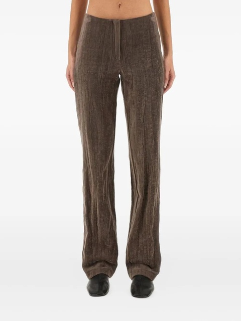 Alysi textured trousers - Brown - zdjęcie produktu nr 2