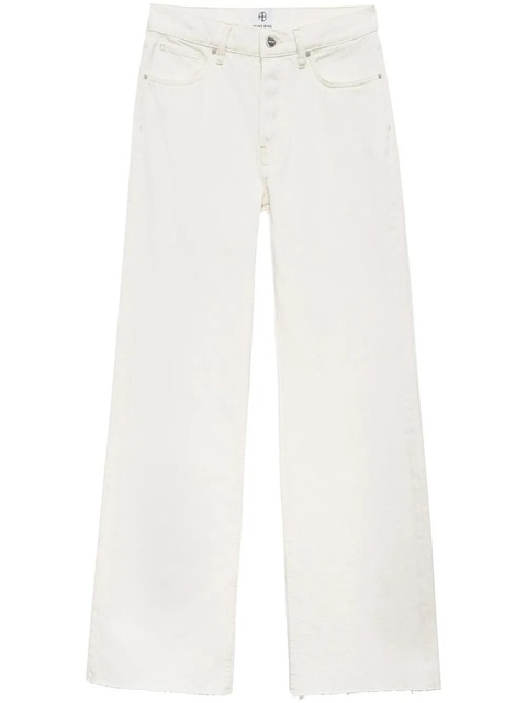 ANINE BING Hugh wide-leg jeans - White - zdjęcie produktu nr 1