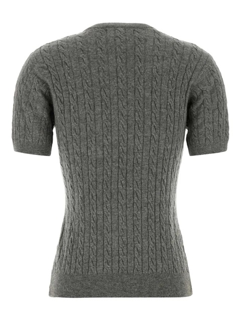 Gimaguas Rina cable-knit top - Grey - zdjęcie produktu nr 2