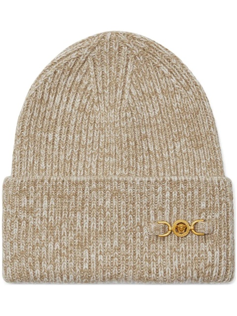 Versace Medusa '95 knit beanie - Neutrals - zdjęcie produktu nr 1