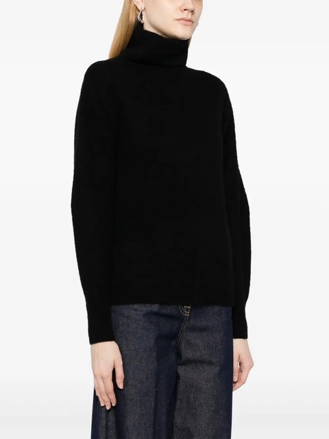 ZIMMERMANN Lyrical brushed wool blend jumper - Black - zdjęcie produktu nr 1