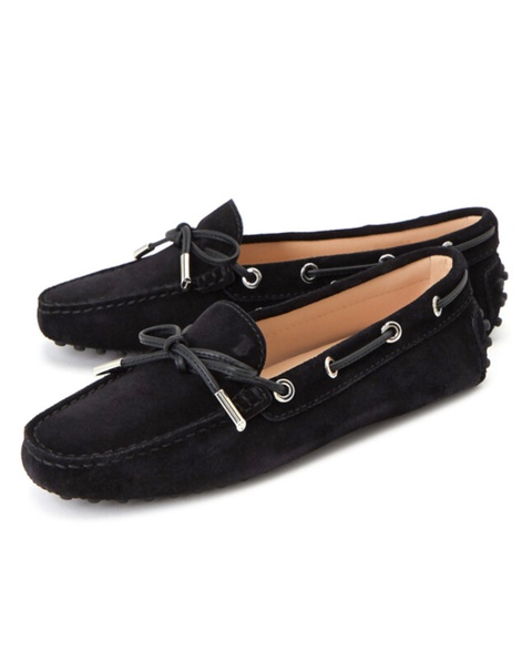 TOD'S - Czarne mokasyny Gommino Driving - zdjęcie produktu nr 2