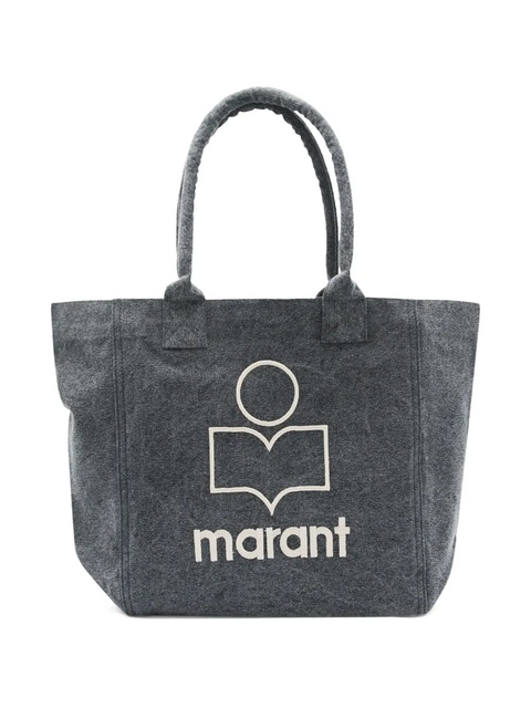 MARANT ÉTOILE logo-embroidered tote bag - Black - zdjęcie produktu nr 1