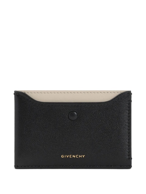 Givenchy leather two-tone cardholder - Black - zdjęcie produktu nr 1