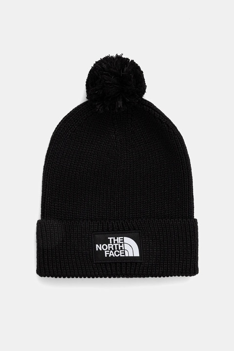 The North Face czapka TNF Logo Box kolor czarny NF0A8CHFJK31 - zdjęcie produktu nr 1