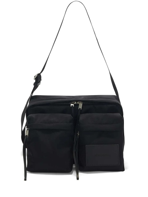 Jil Sander multi-pocket canvas crossbody bag - Black - zdjęcie produktu nr 1