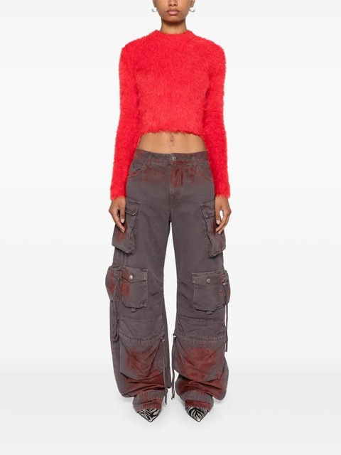 The Attico Fern cargo pants - Purple - zdjęcie produktu nr 1