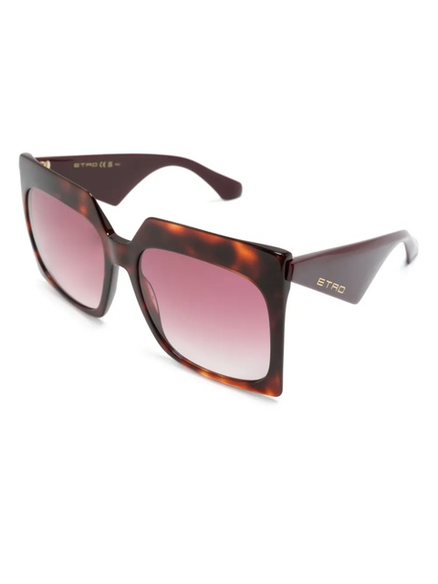 ETRO oversize square-frame sunglasses - Brown - zdjęcie produktu nr 1