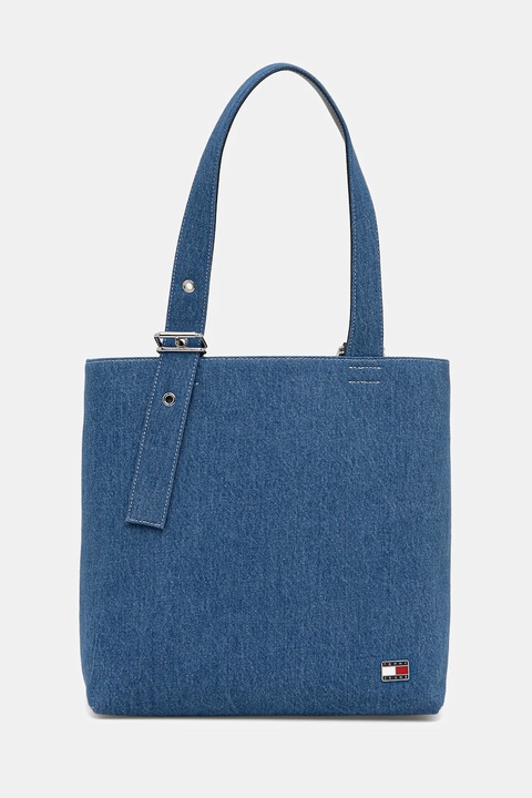 Tommy Jeans torebka jeansowa kolor niebieski AW0AW18197 - zdjęcie produktu nr 1