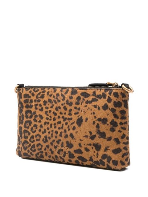 PINKO small leopard-print clutch bag - Brown - zdjęcie produktu nr 2