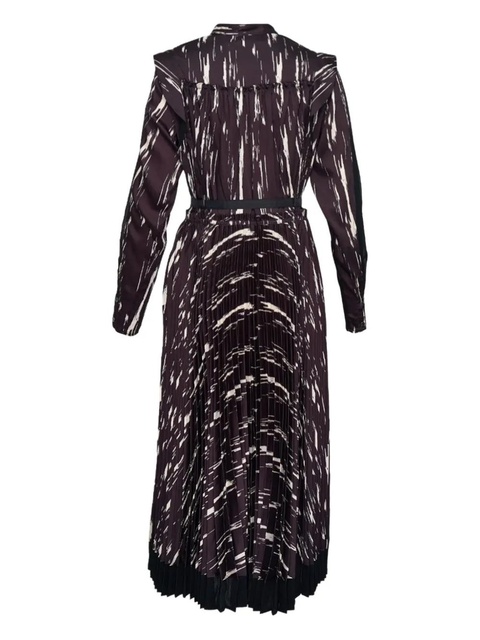 3.1 Phillip Lim all-over graphic print dress - Brown - zdjęcie produktu nr 2
