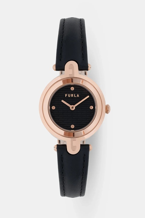 Furla zegarek damski kolor czarny WW00050024L3 - zdjęcie produktu nr 1