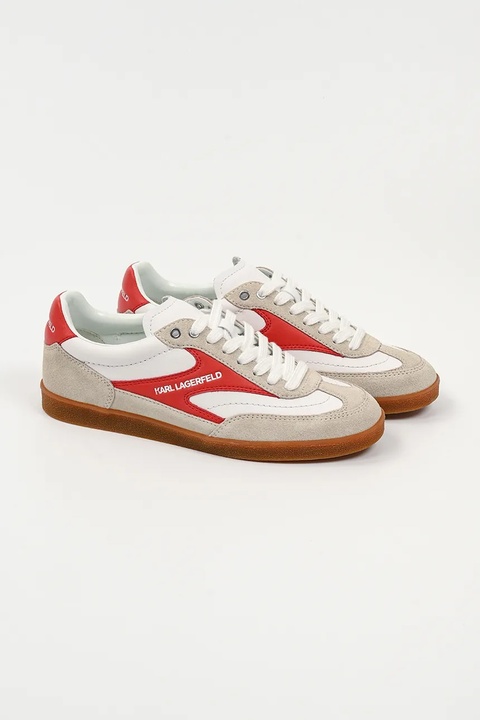 Karl Lagerfeld sneakersy skórzane KANDIDATE damskie kolor biały KL63855 - zdjęcie produktu nr 2