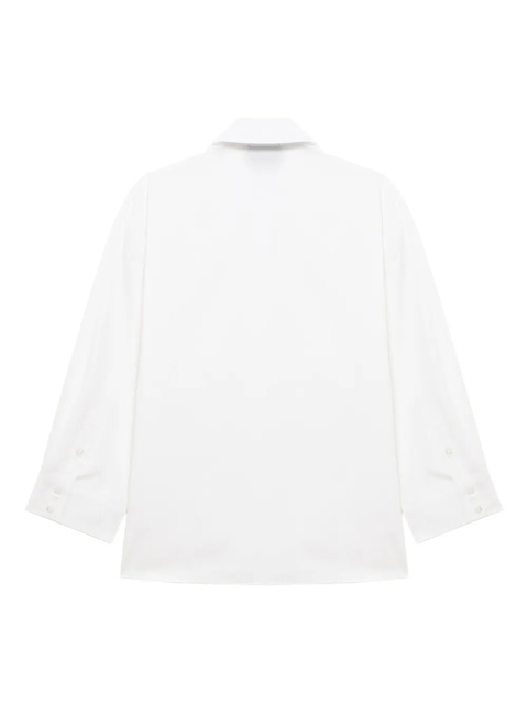 Simone Rocha pearl-embellished shirt - White - zdjęcie produktu nr 2