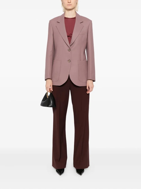 Victoria Beckham patch pocket blazer - Purple - zdjęcie produktu nr 2