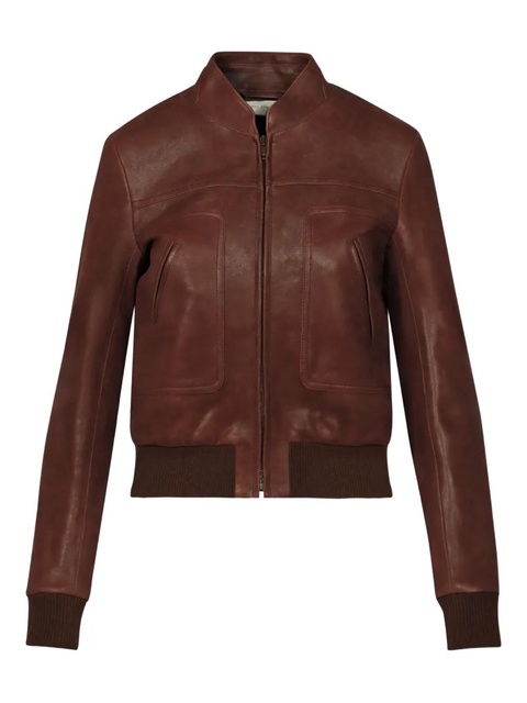 The Row pocket zip-up jacket - Brown - zdjęcie produktu nr 1