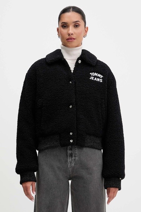 Tommy Jeans kurtka kolor czarny zimowa DW0DW21666 - zdjęcie produktu nr 1