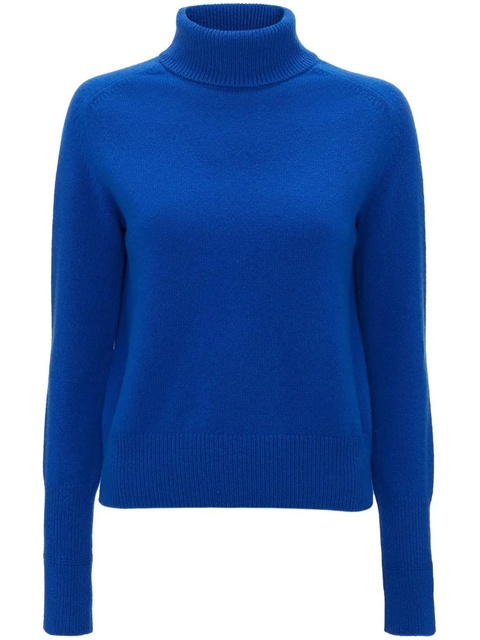 Victoria Beckham full-neck wool jumper - Blue - zdjęcie produktu nr 1