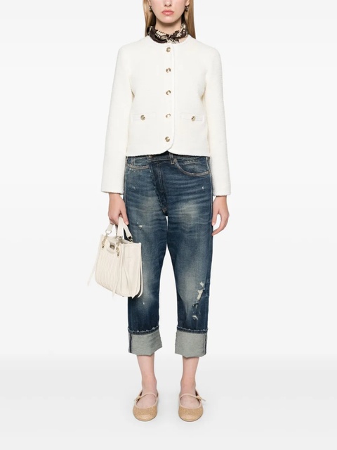 Maje tweed jacket - White - zdjęcie produktu nr 1