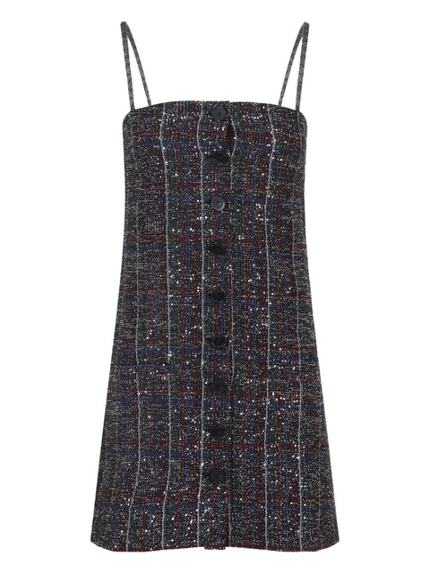 Missoni button check mIni dress - Black - zdjęcie produktu nr 1