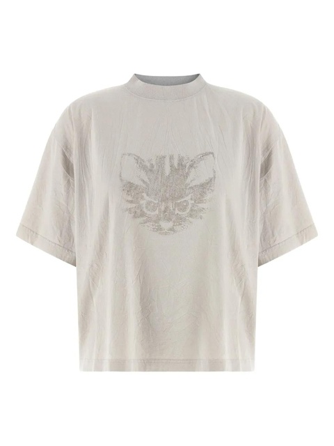 Balenciaga graphic-print crew-neck T-shirt - White - zdjęcie produktu nr 1
