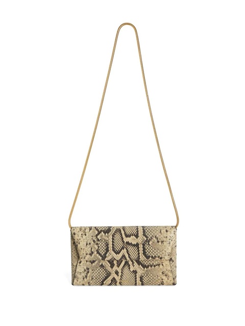 Jil Sander small snakeskin-print folded bag - Neutrals - zdjęcie produktu nr 1