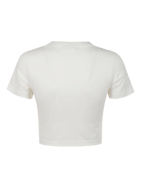 MC2 Saint Barth cropped T-shirt - White - zdjęcie produktu nr 2