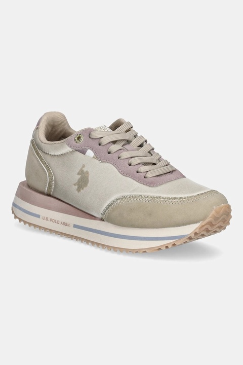 U.S. Polo Assn. sneakersy SACHA009C kolor beżowy SACHA009W/ENH1 - zdjęcie produktu nr 1
