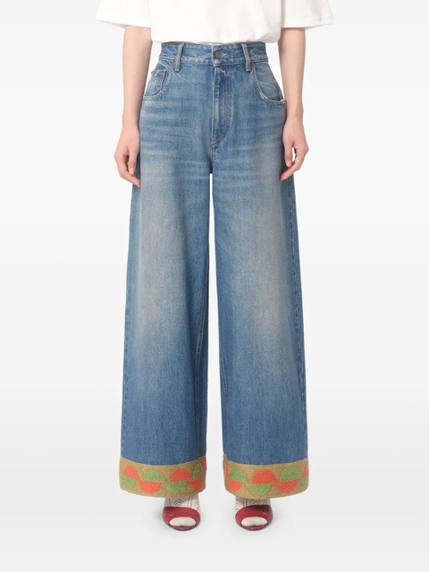 Valentino Garavani wide-leg jeans - Blue - zdjęcie produktu nr 2