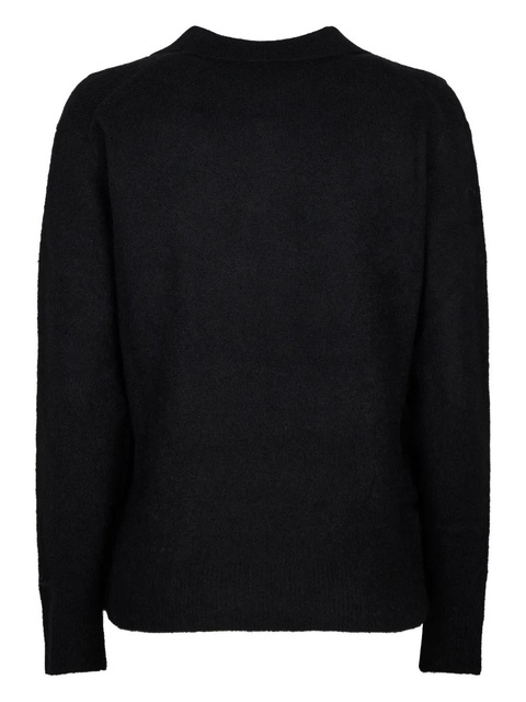 MC2 Saint Barth V-neck sweater - Black - zdjęcie produktu nr 1
