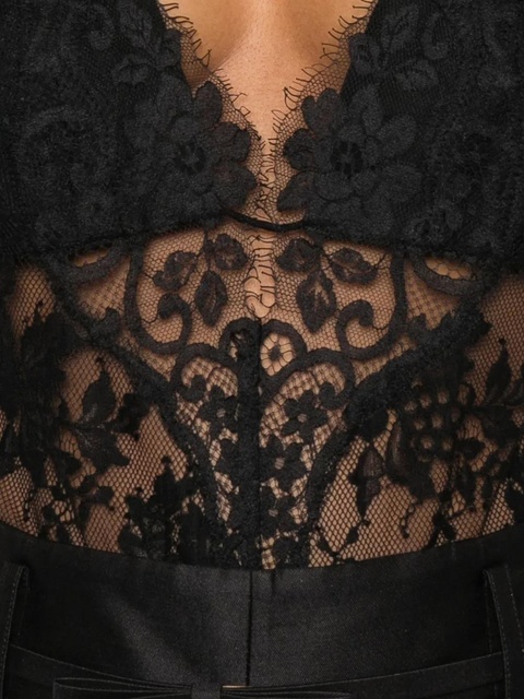 ZIMMERMANN Lace Teddy bodysuit - Black - zdjęcie produktu nr 2