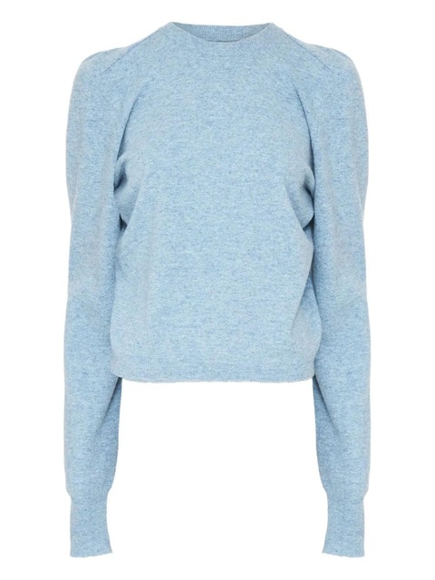 Maison Margiela puff-sleeve wool jumper - Blue - zdjęcie produktu nr 1